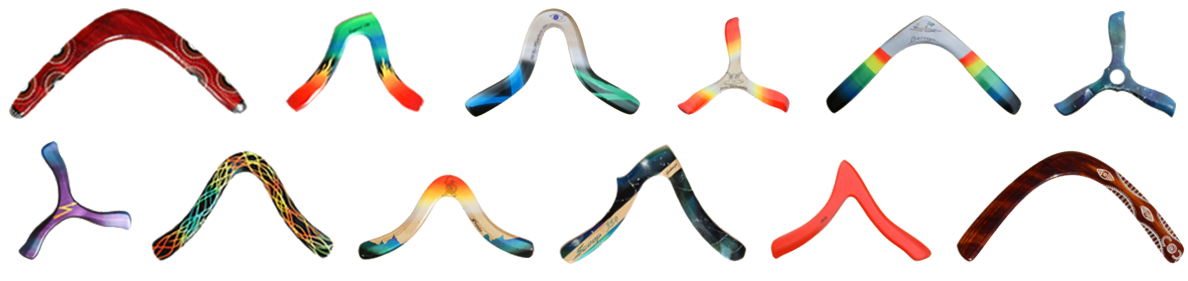 série boomerangs gamme Skyway 40 modeles
