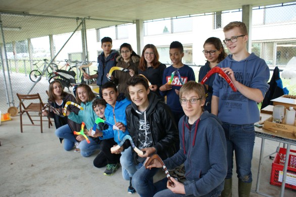 Groupe aux JSC CO Tour-de-Trême, 2 juin 2016.